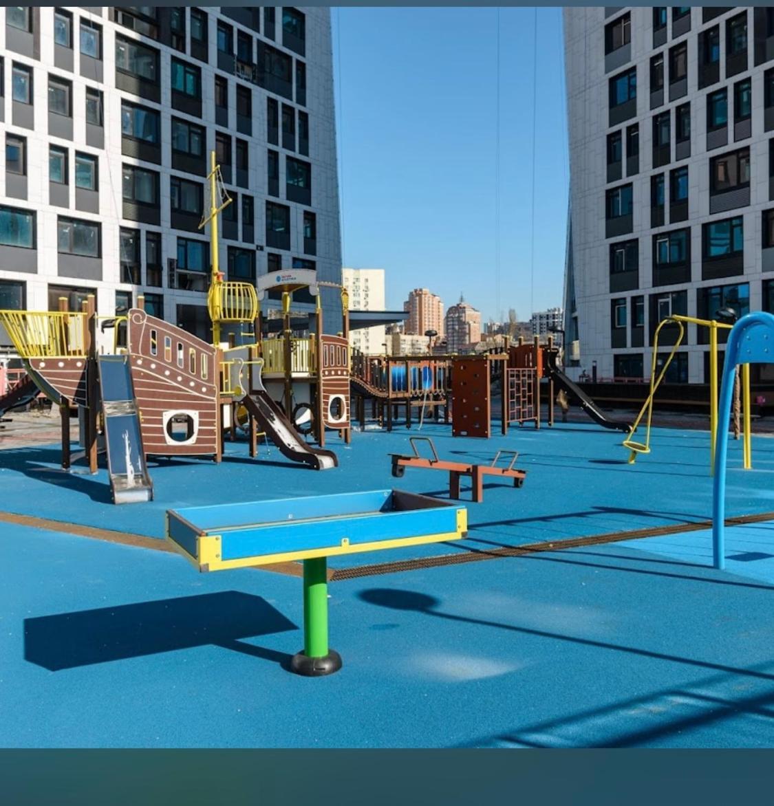 New Apart Lesi Ukrainky Blvd And Olimpiyska And Kreshchatyk And Manhattan City With Parking Κίεβο Εξωτερικό φωτογραφία